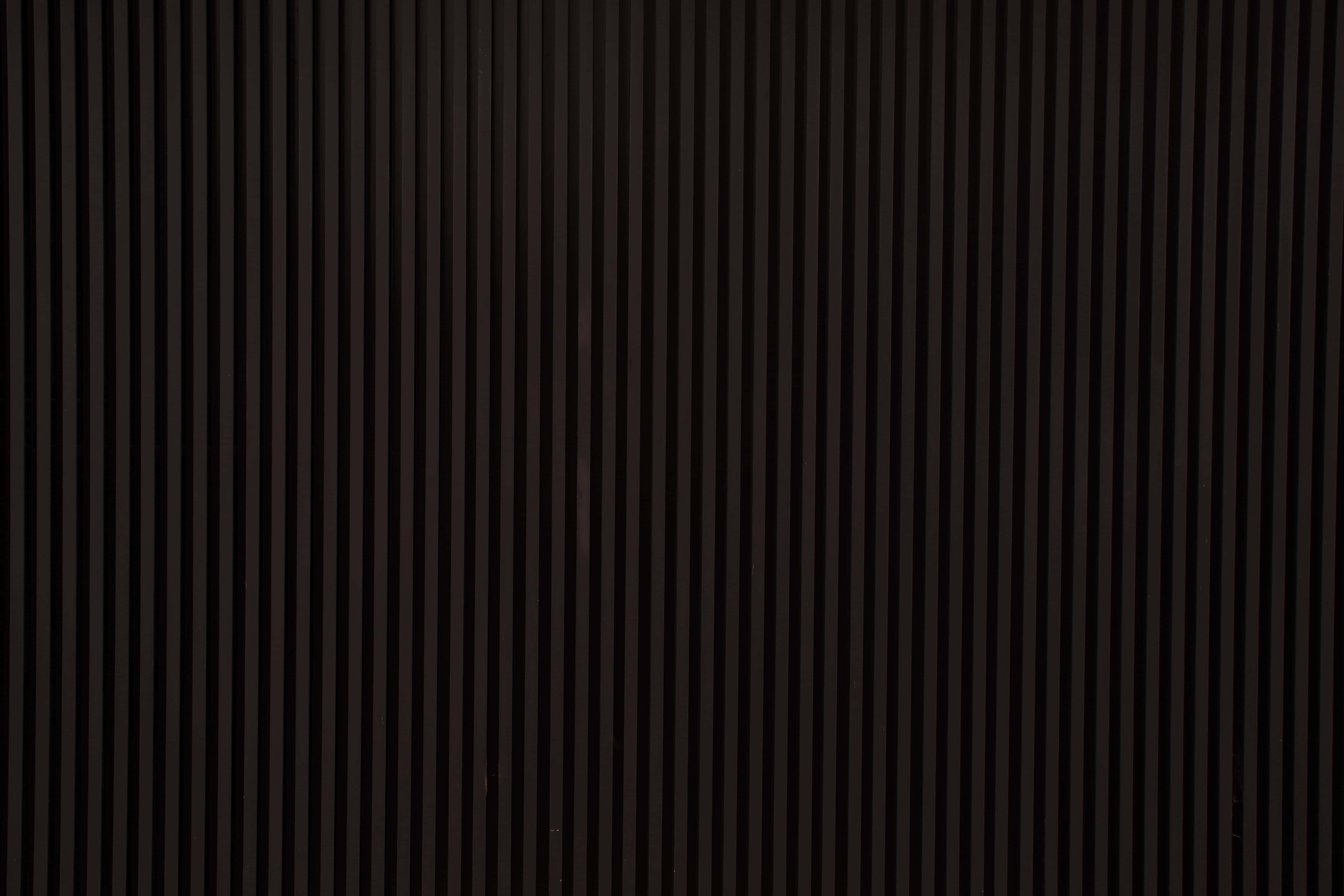 4K Stripes, dark vertical wooden slats, subtle grain texture, 5K Desktop Wallpaper