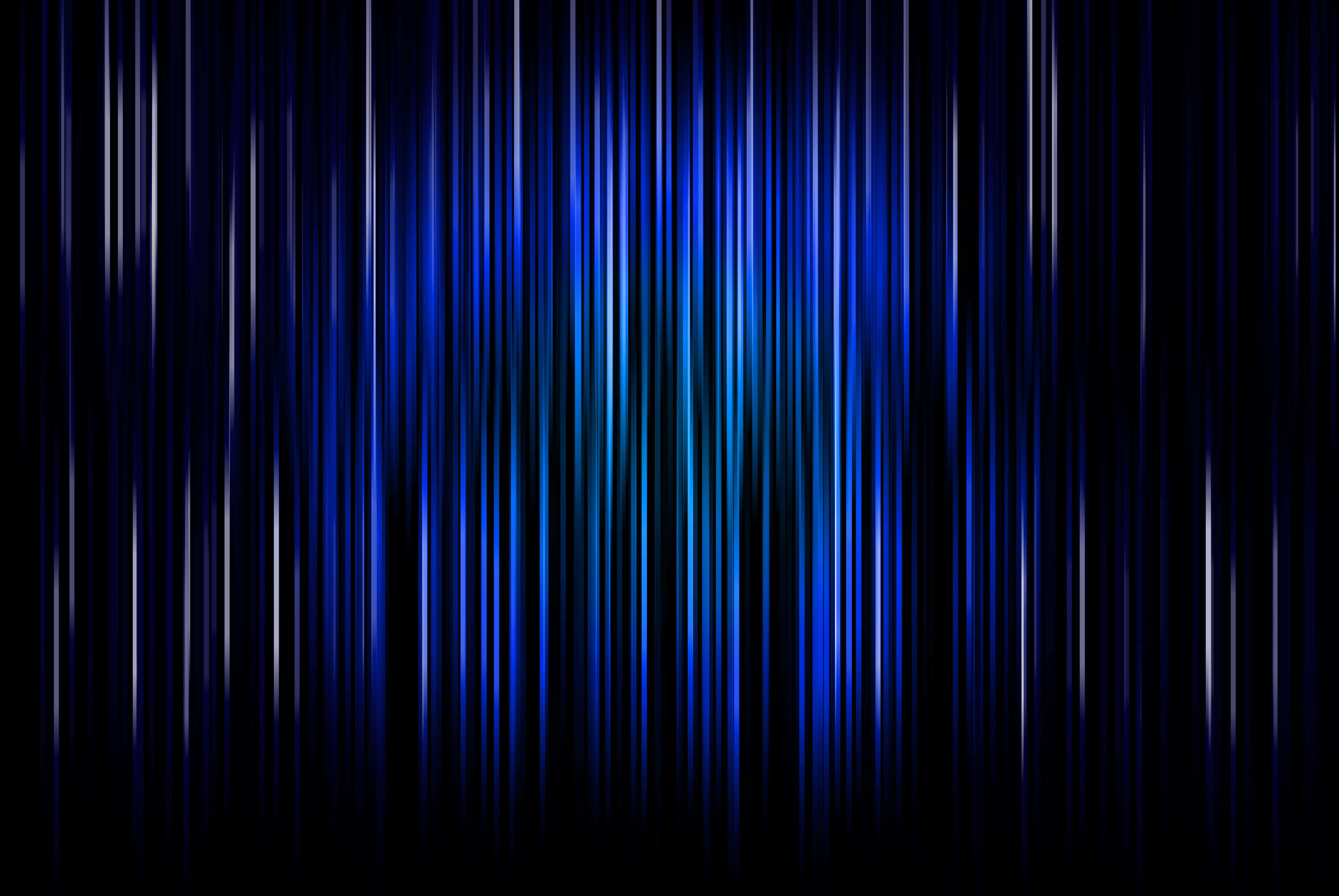 4K Stripes, electric blue, deep black, 4K Desktop Wallpaper