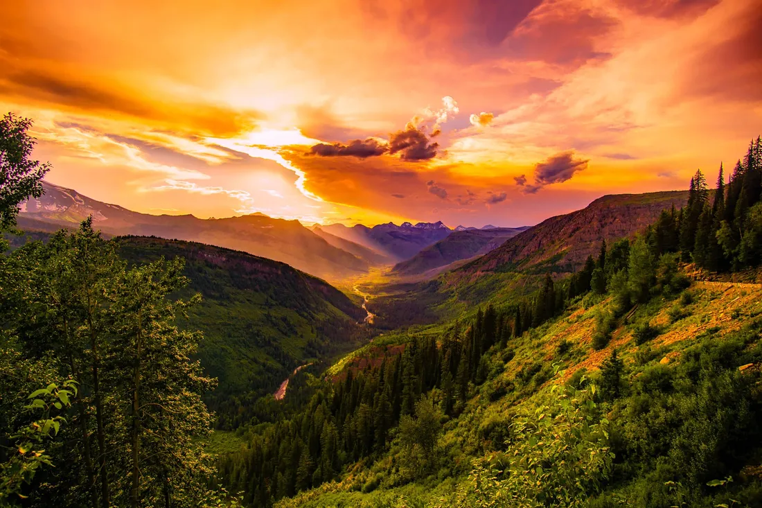 4K Sunset