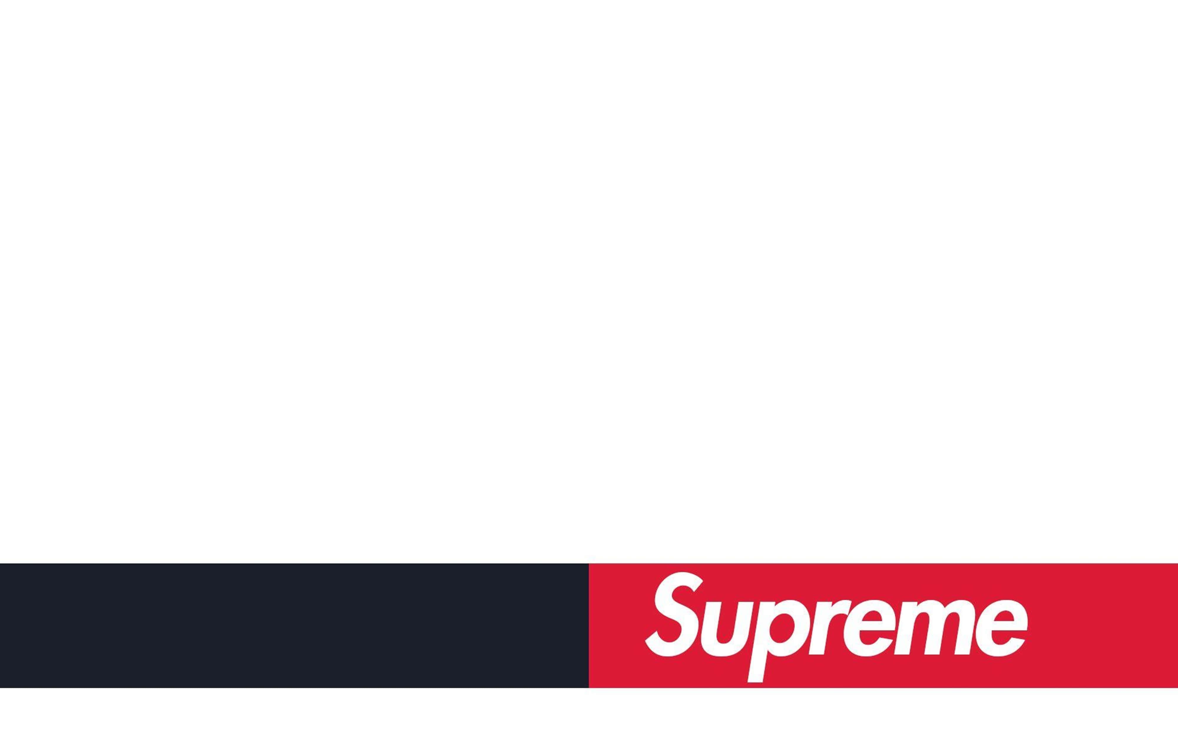 Supreme, red and black, white text, 4K Desktop Wallpaper