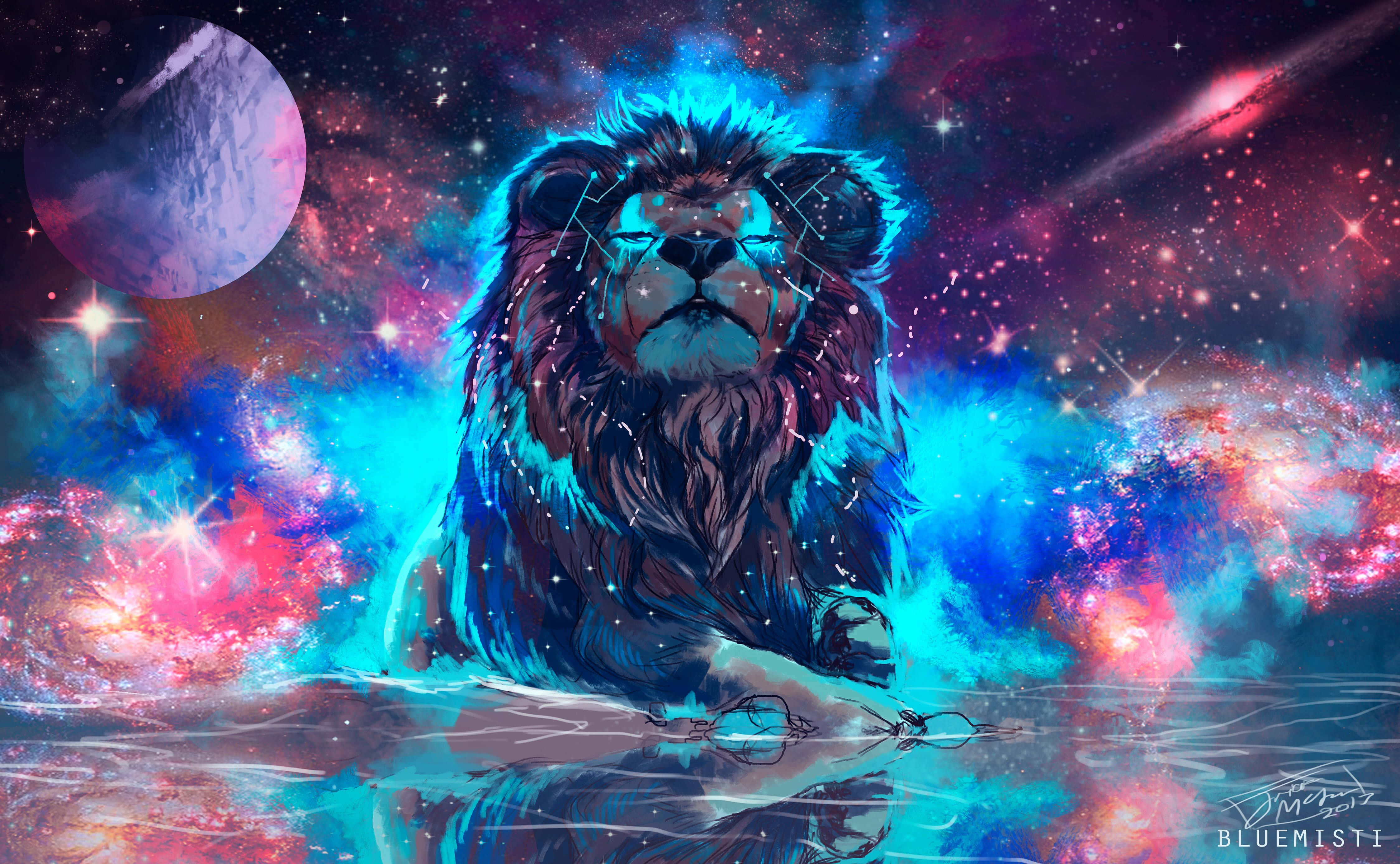 4K Ultra HD, 4496 x 2776, lion, 4K Desktop Wallpaper