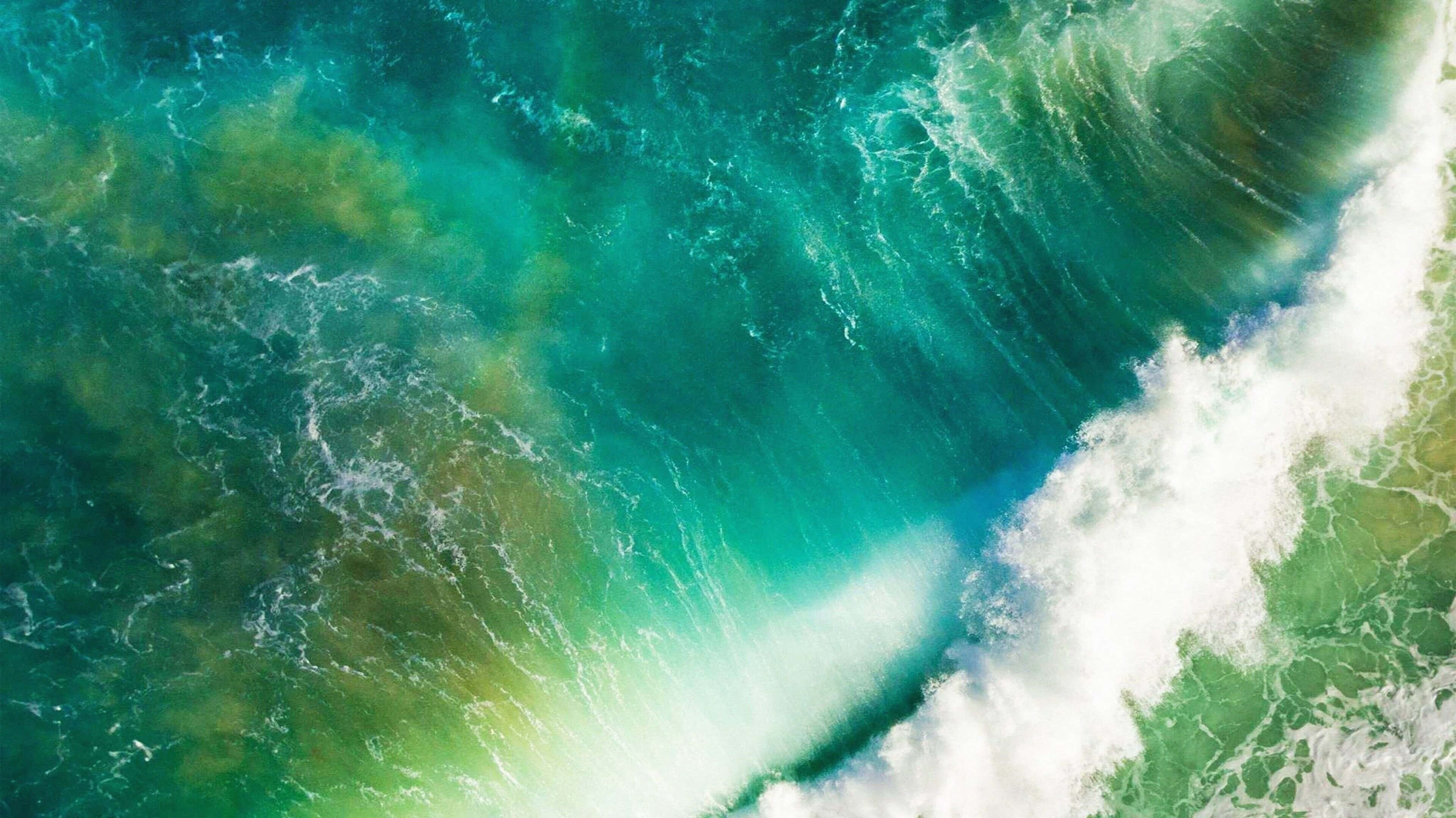ocean, 4K Ultra HD, aerial view, 4K Desktop Wallpaper