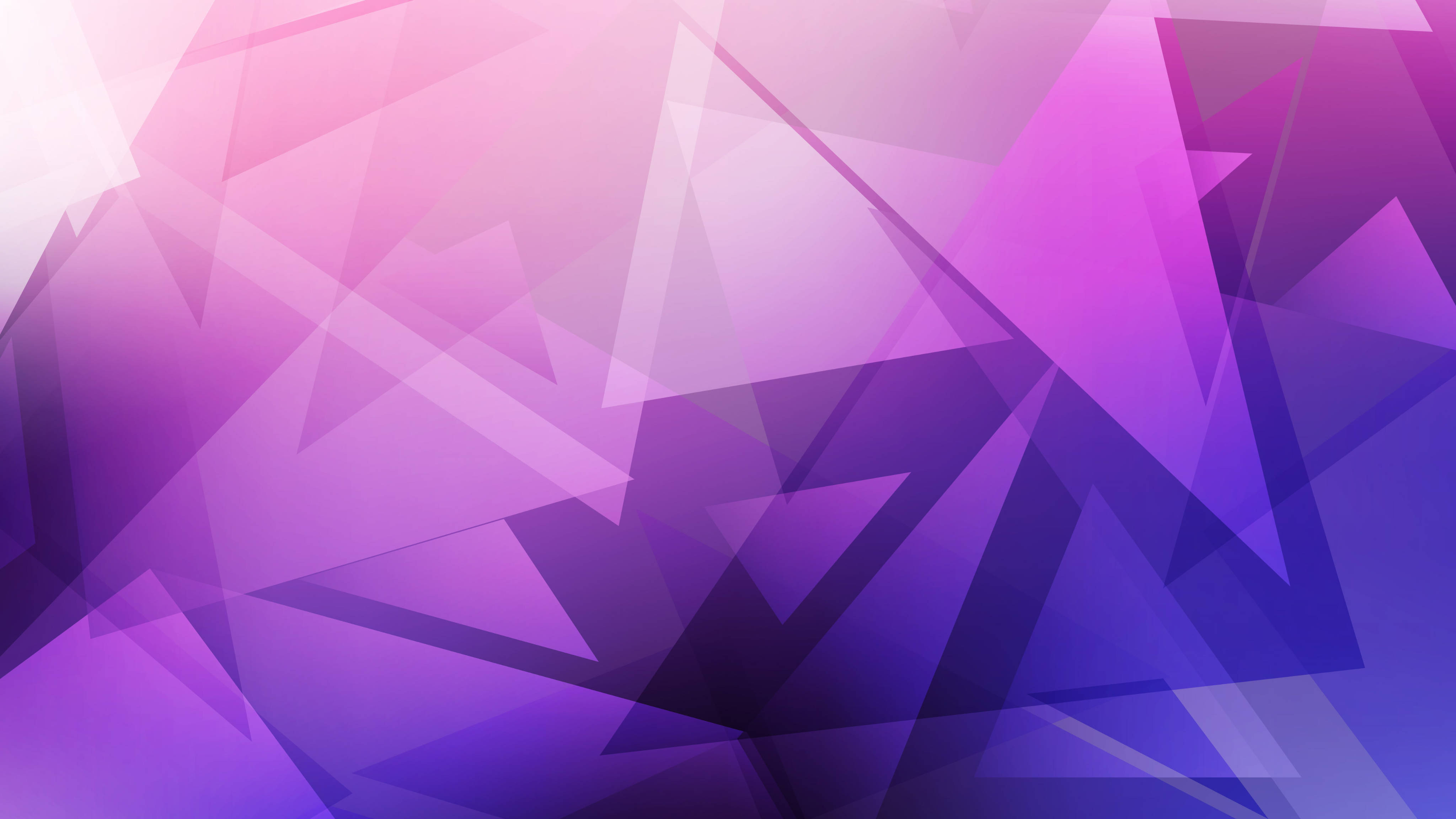 4K Vector, abstract triangle, translucent triangles, 4K Desktop Wallpaper