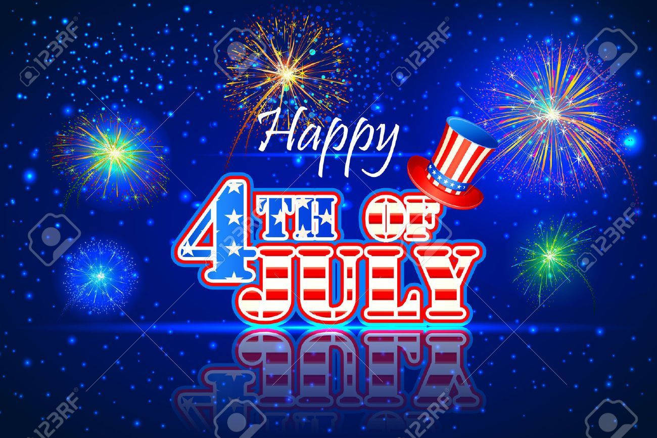 4th of July, Fireworks, Happy 4th of July, HD Desktop Wallpaper