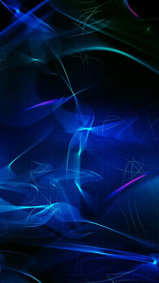 blue and orange gradient, vibrant electric blue, teal light streaks, SD Phone Wallpaper
