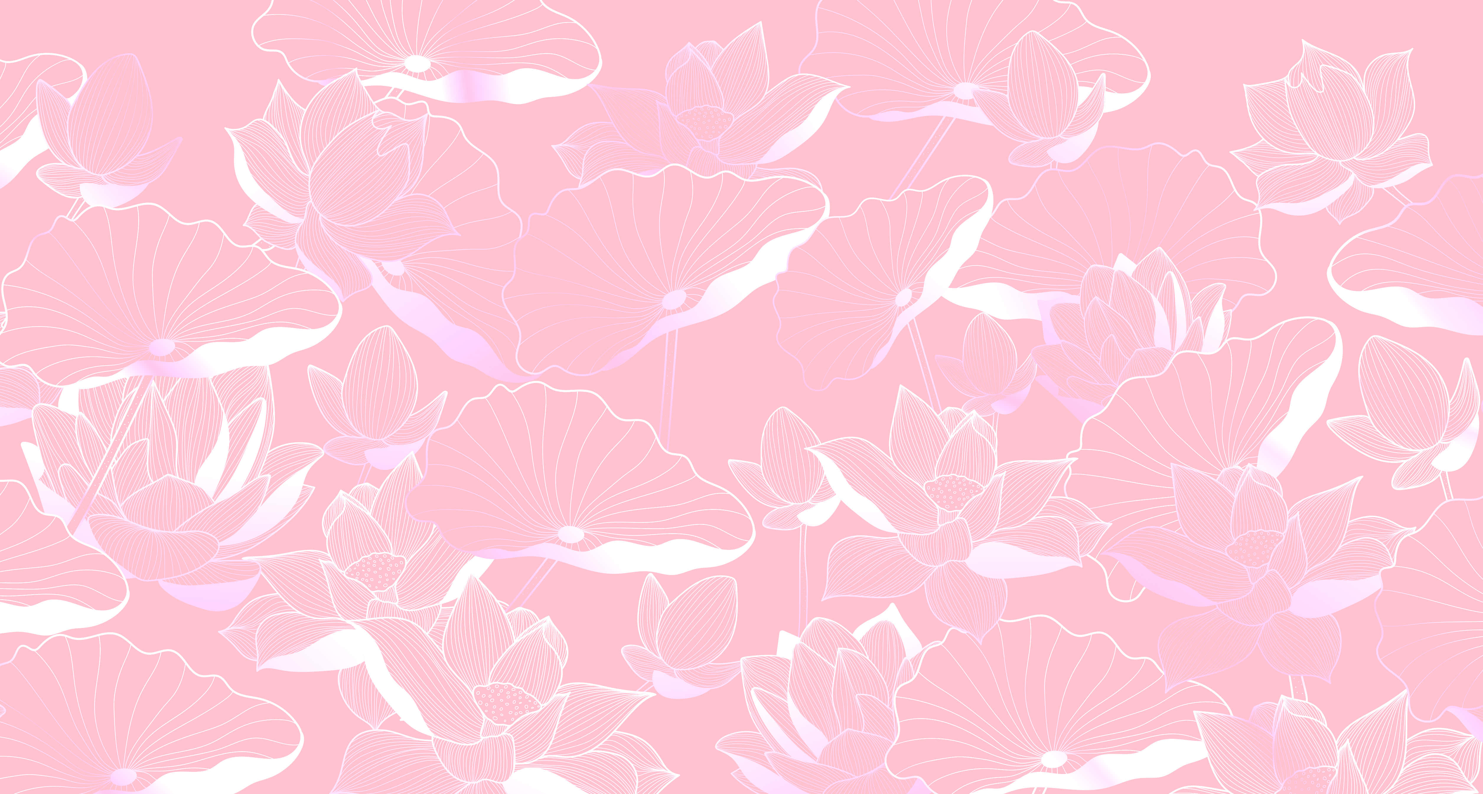 5K Desktop, pink aesthetic, soft pink background, 4K Desktop Wallpaper