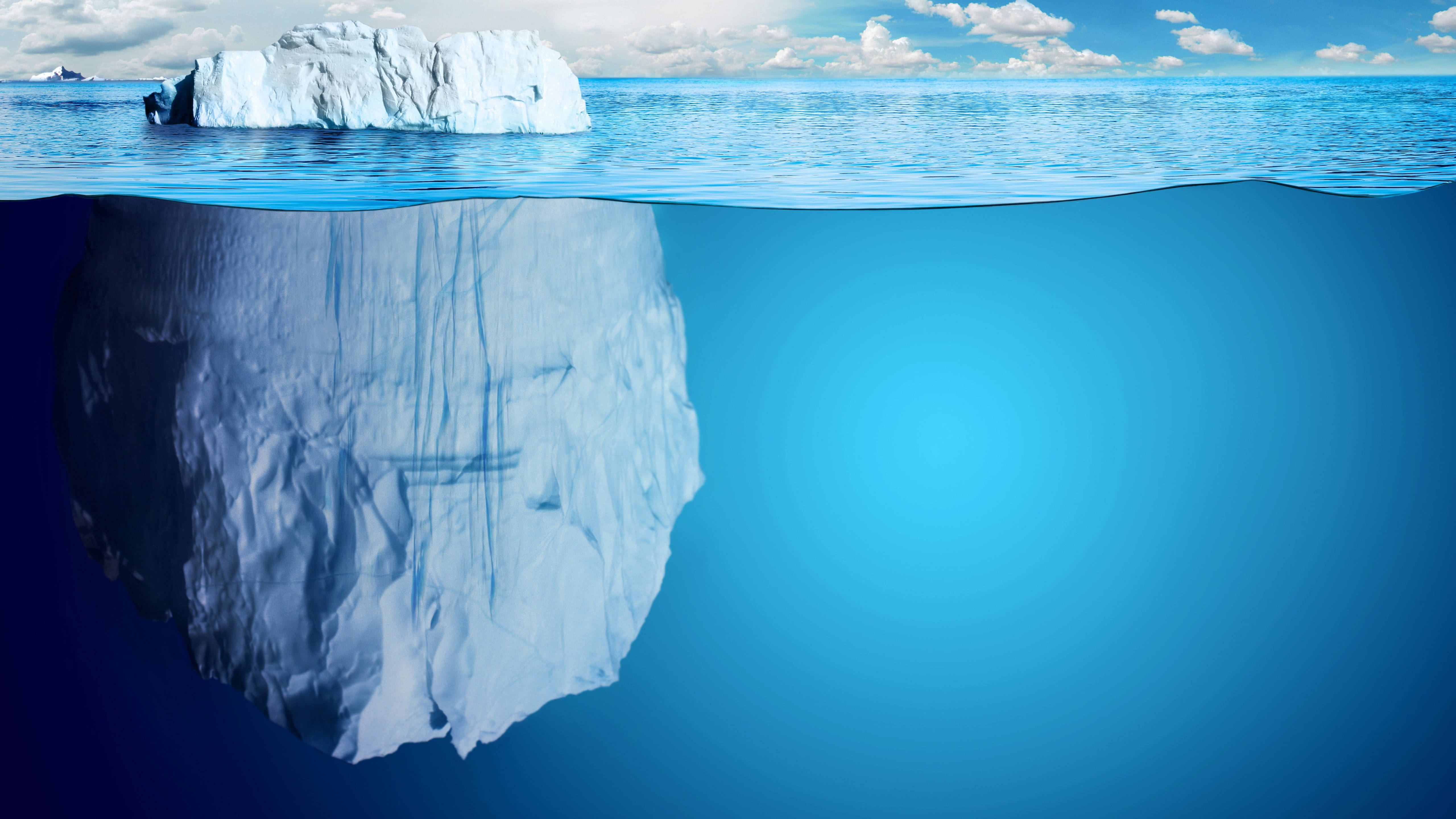 5K HD, glacier, iceberg, 5K Desktop Wallpaper