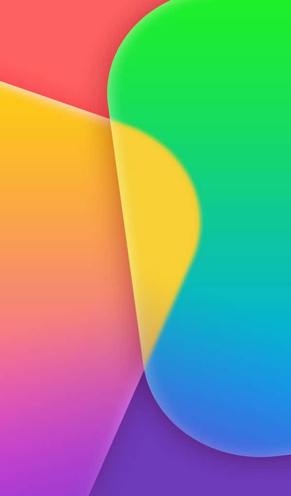 pink, yellow, green, SD Phone Wallpaper
