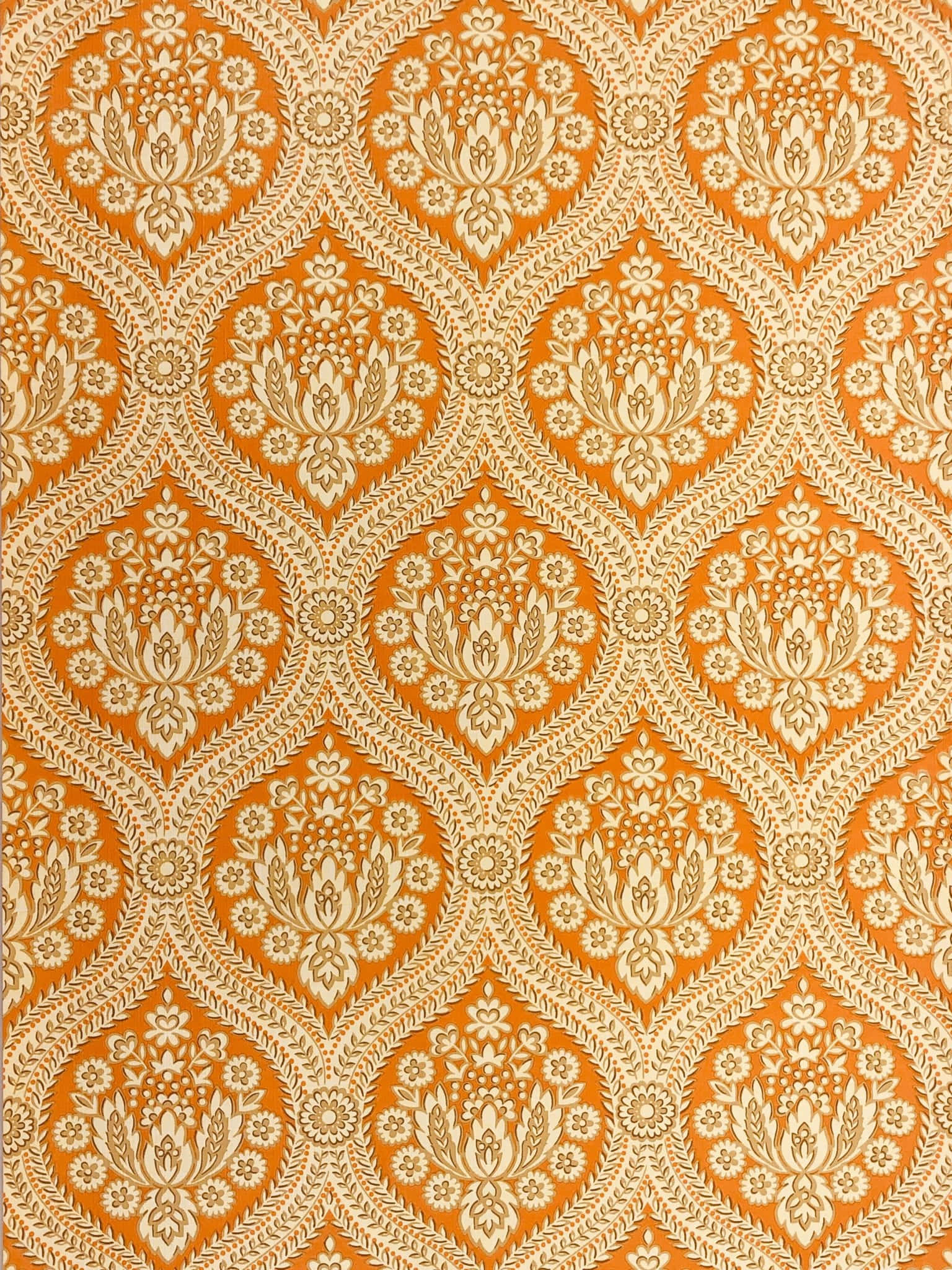 orange, white, cream, Full HD Phone Wallpaper