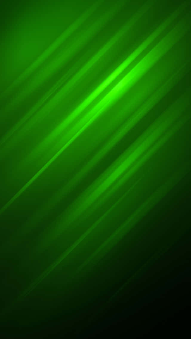 640x1136, vibrant green, diagonal light streaks, SD Phone Wallpaper