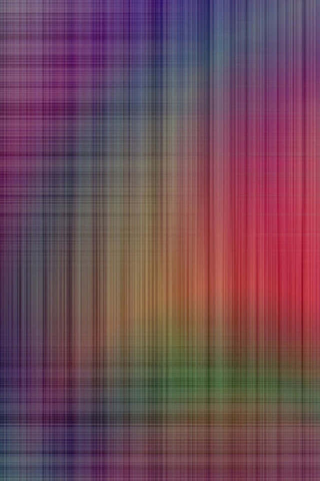 640x960, plaid patterned background, vibrant vertical streaks of color, SD Phone Wallpaper