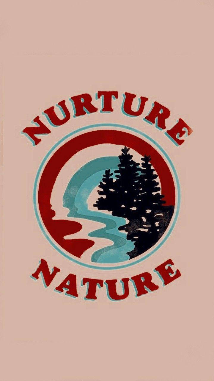 70s, NURTURE NATURE, black pine tree, HD Phone Wallpaper