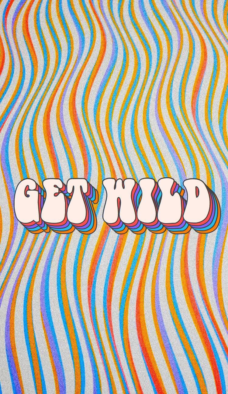 70s, psychedelic, rainbow stripes, HD Phone Wallpaper