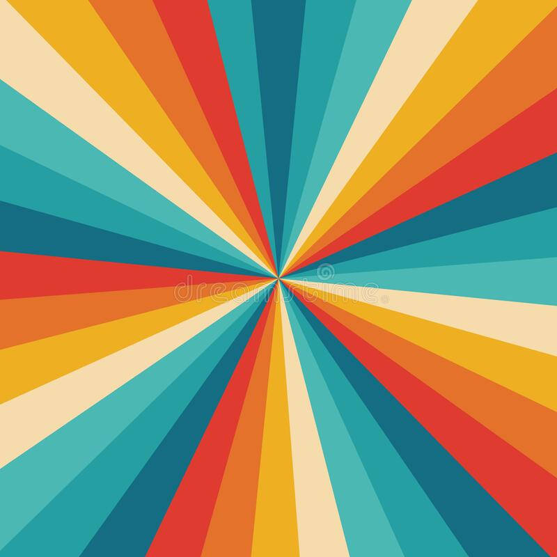 70s, blue, red, SD Desktop Wallpaper
