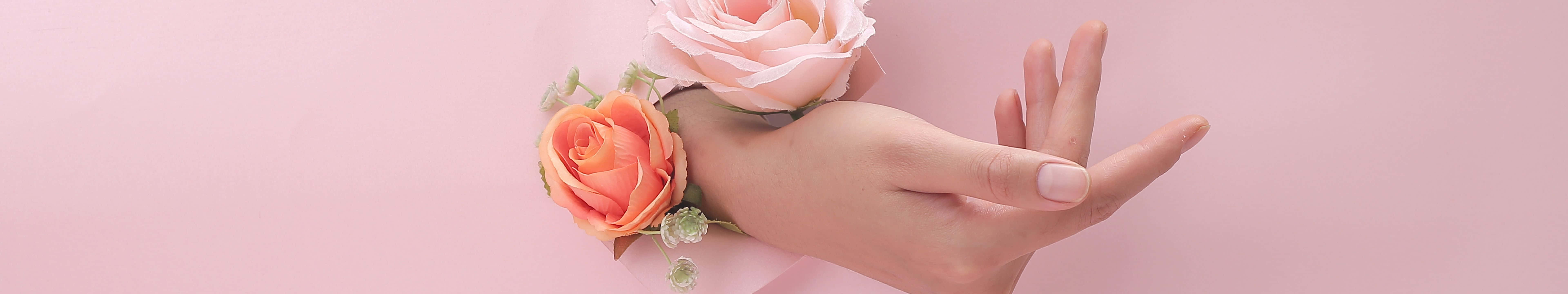 7680 x 1440, peach roses, coral roses, 8K Desktop Wallpaper