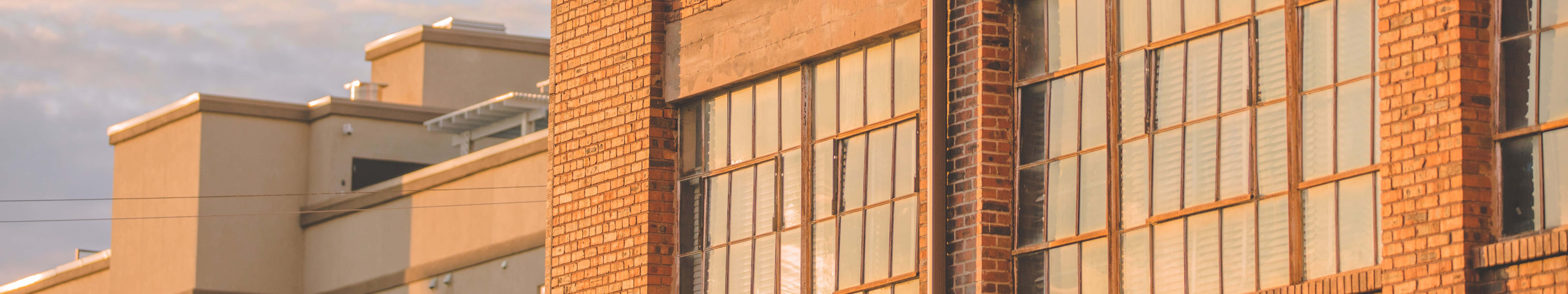7680 X 1440, Sunlight, brick building, 8K Desktop Wallpaper