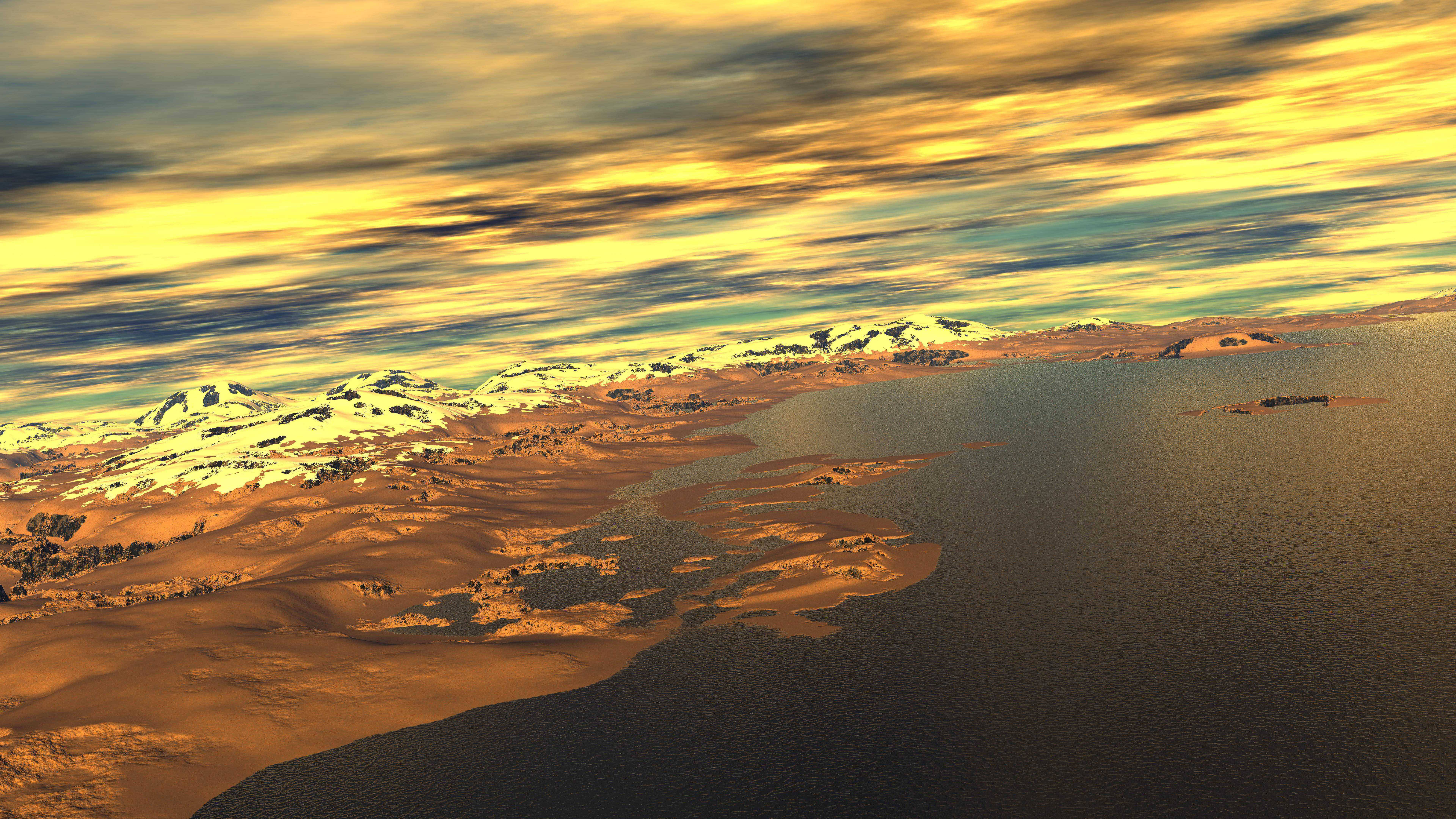 7680x4320, Ultra HD Resolution, sunset, 8K Desktop Wallpaper