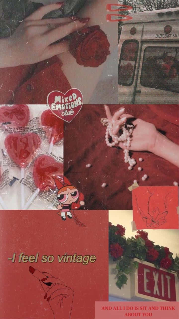 red roses, lollipops, cartoon characters, HD Phone Wallpaper