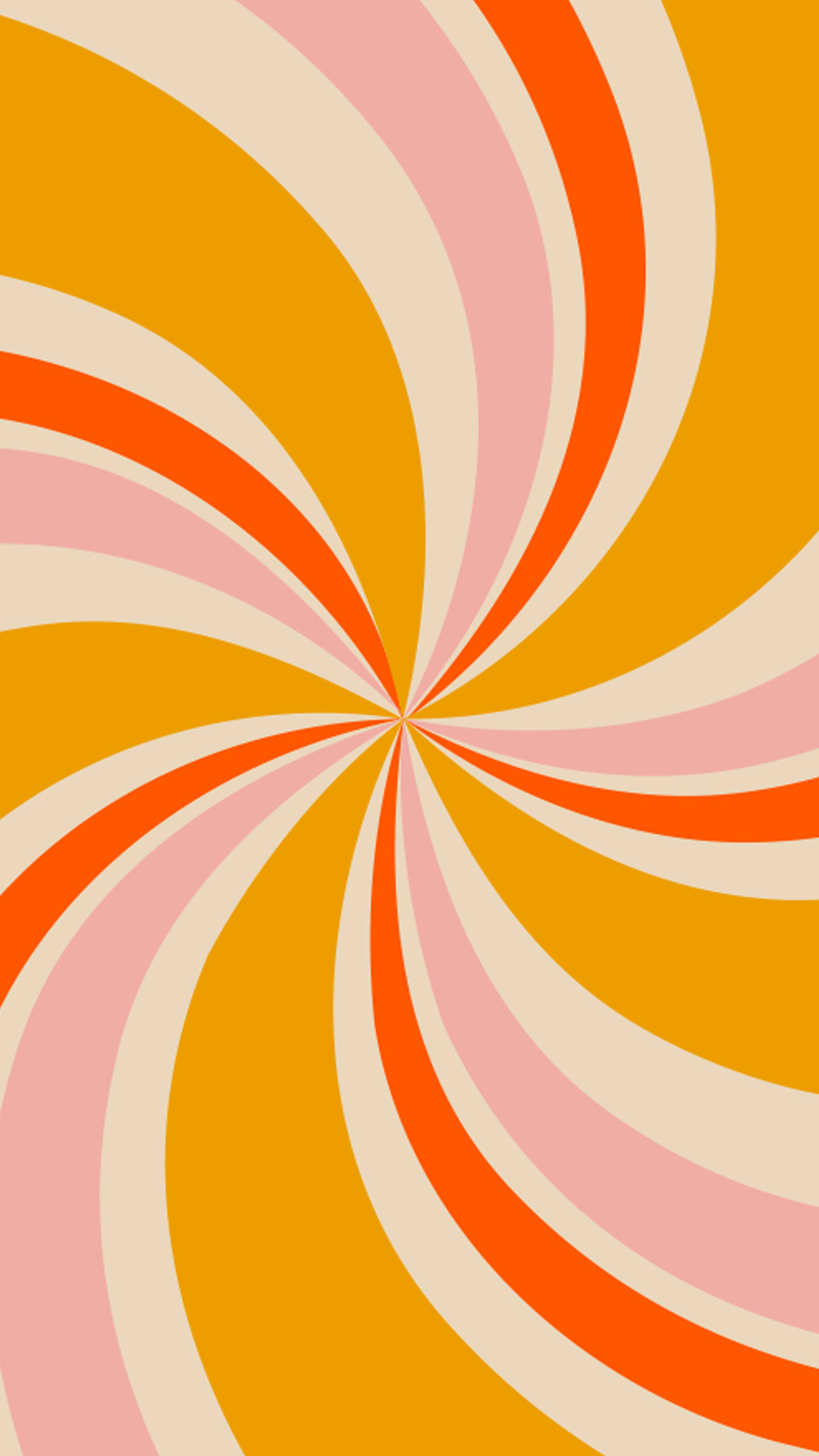 80s Retro Vintage, vortex, orange, 2K Phone Wallpaper