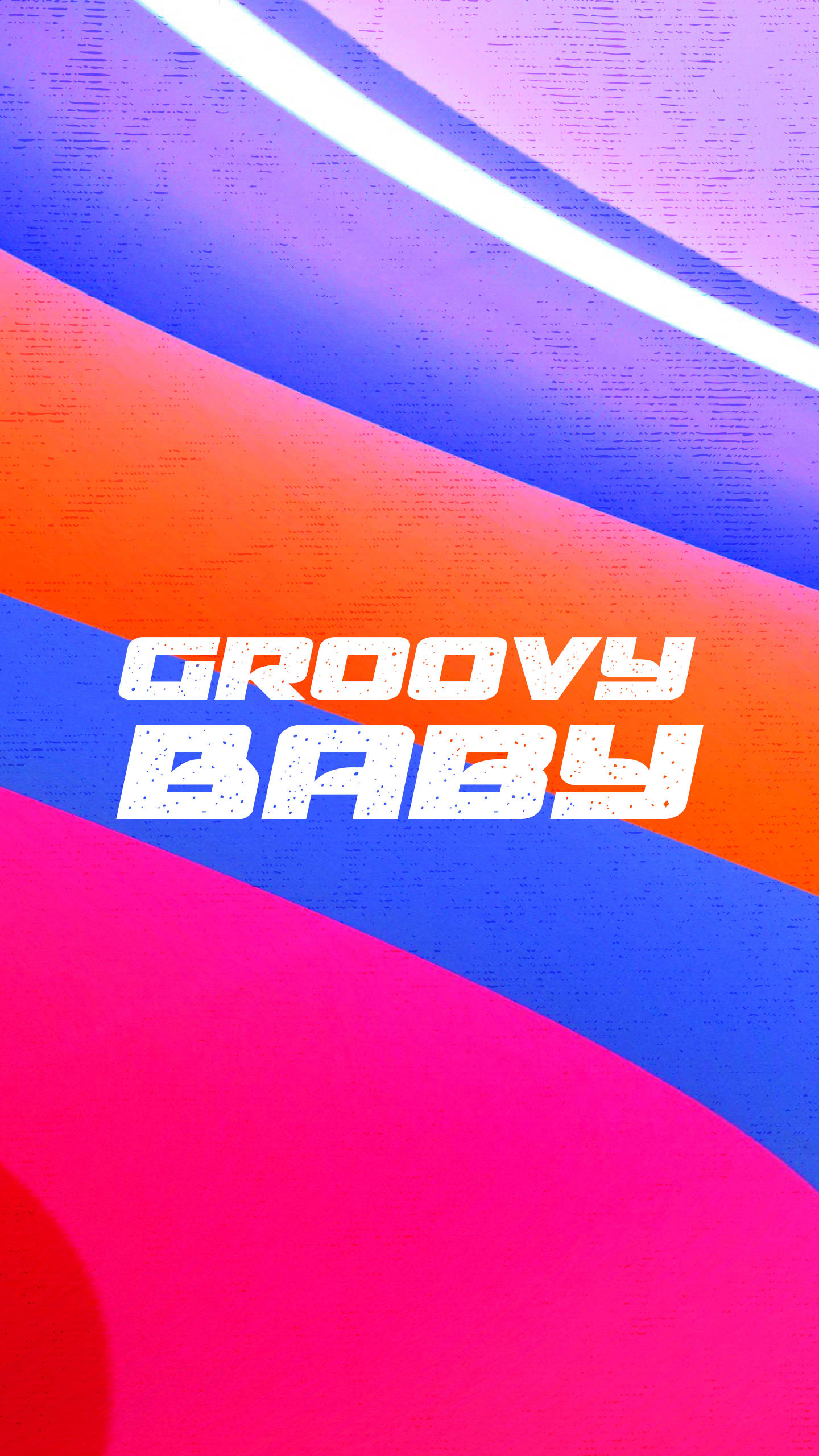 dotted groovy baby, 80s Retro Vintage, purple, 2K Phone Wallpaper