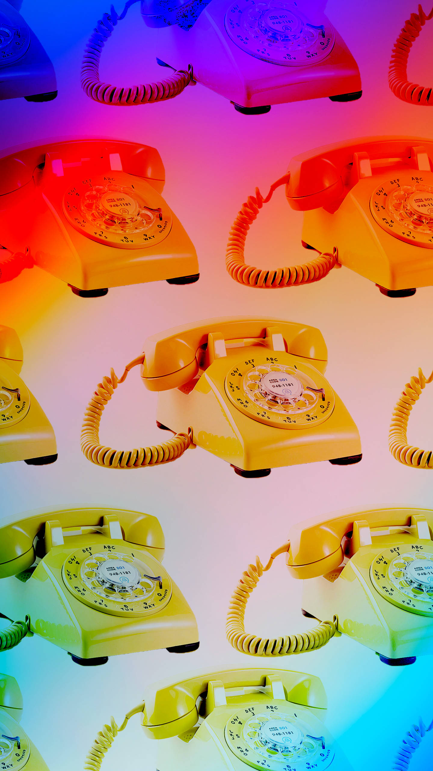 80s, retro vintage analog telephones, vintage rotary telephones, 2K Phone Wallpaper