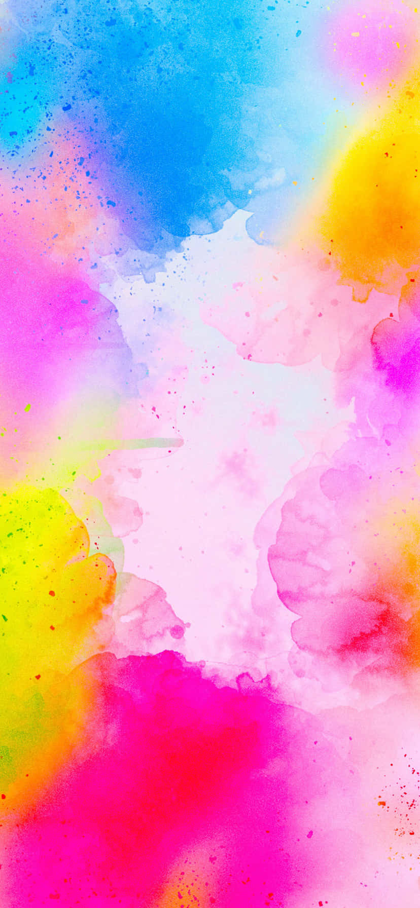 828x1792, blue, pink, HD Phone Wallpaper