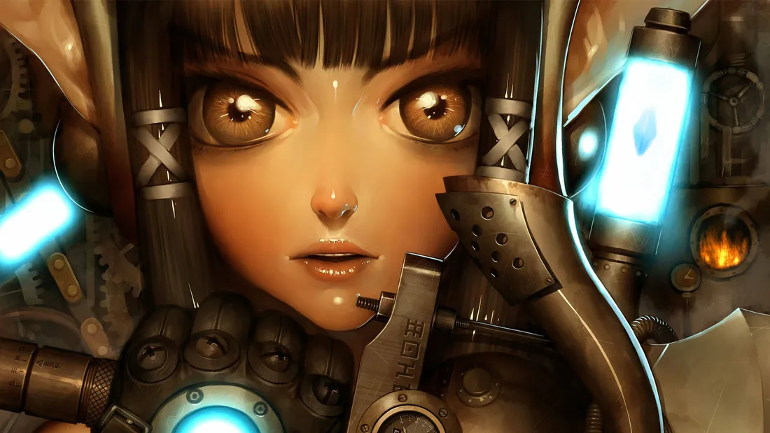8K 3D Anime