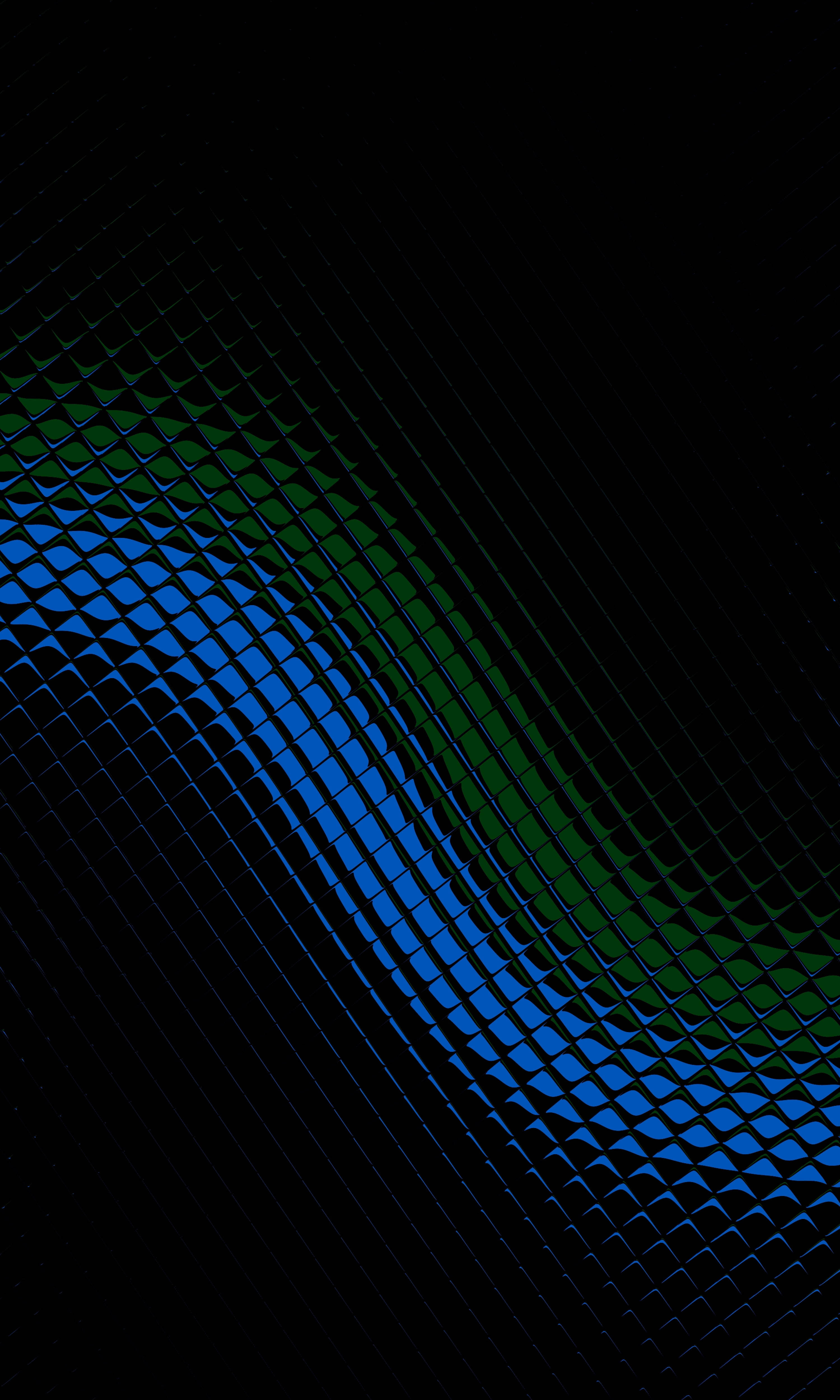metallic scales, 8K Phone, blue and green, 4K Phone Wallpaper