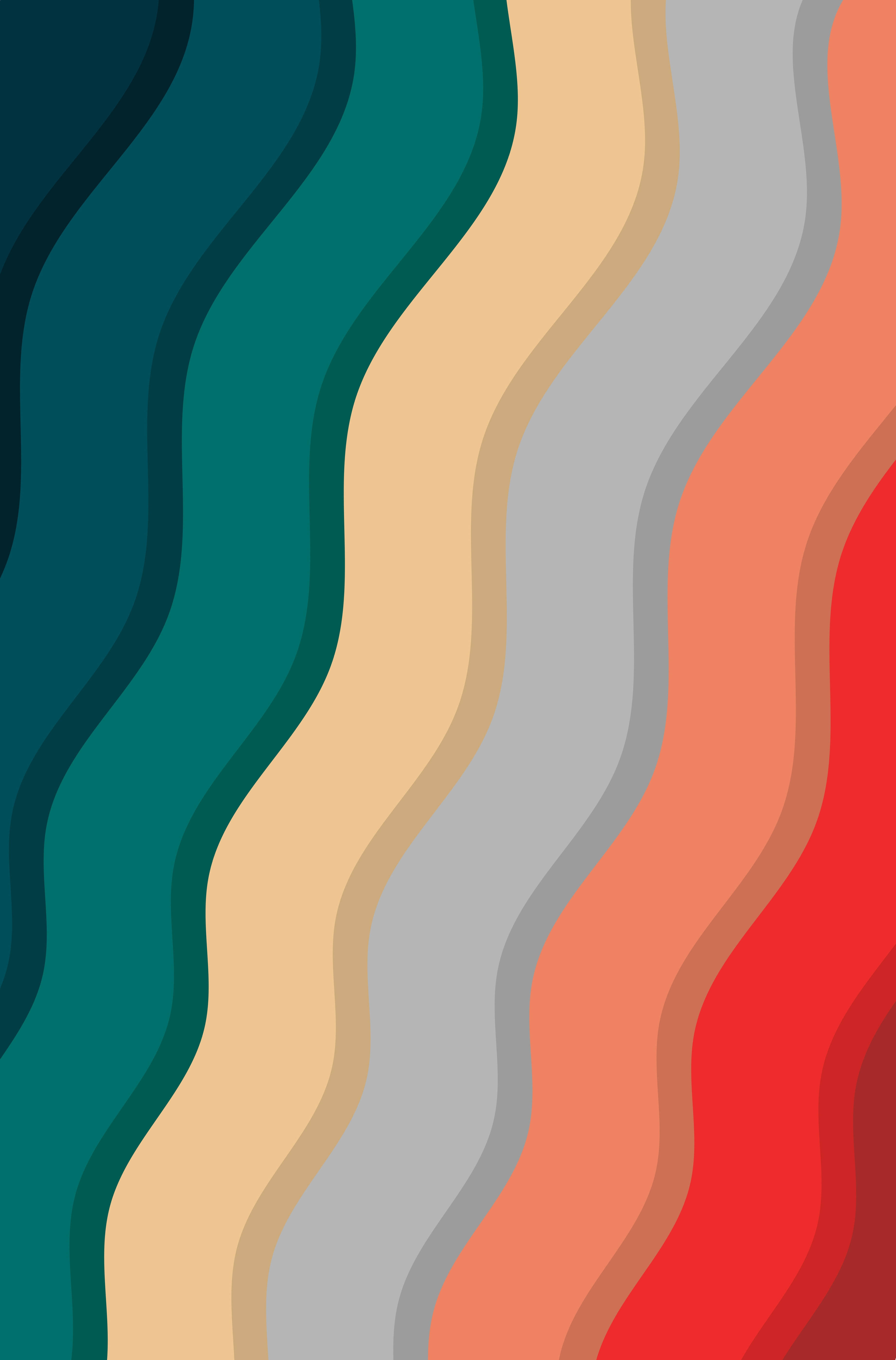 8K Phone, teal, beige, 5K Phone Wallpaper