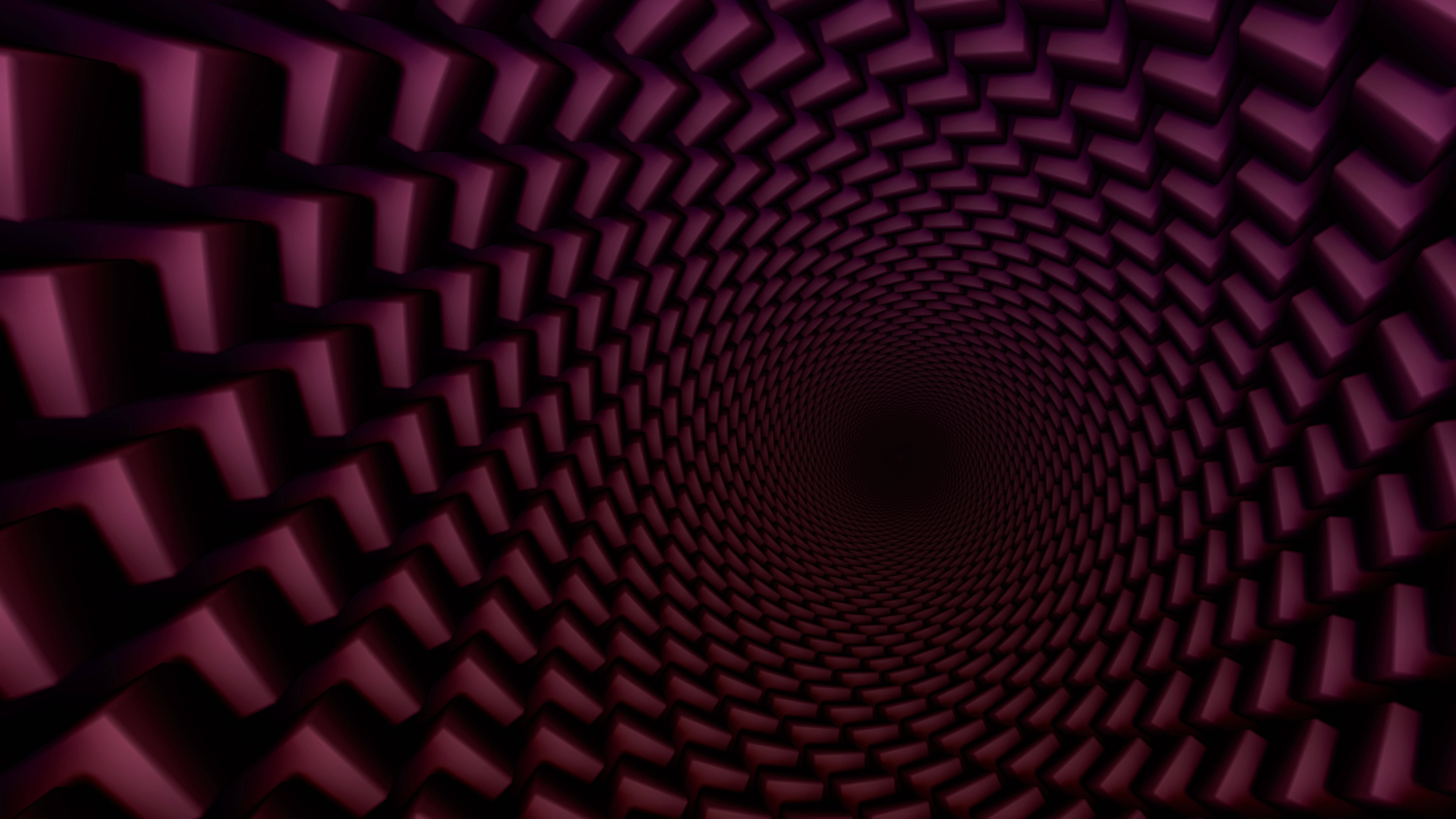 8K Ultra HD, 3D Purple Illusion, deep purple, 8K Desktop Wallpaper