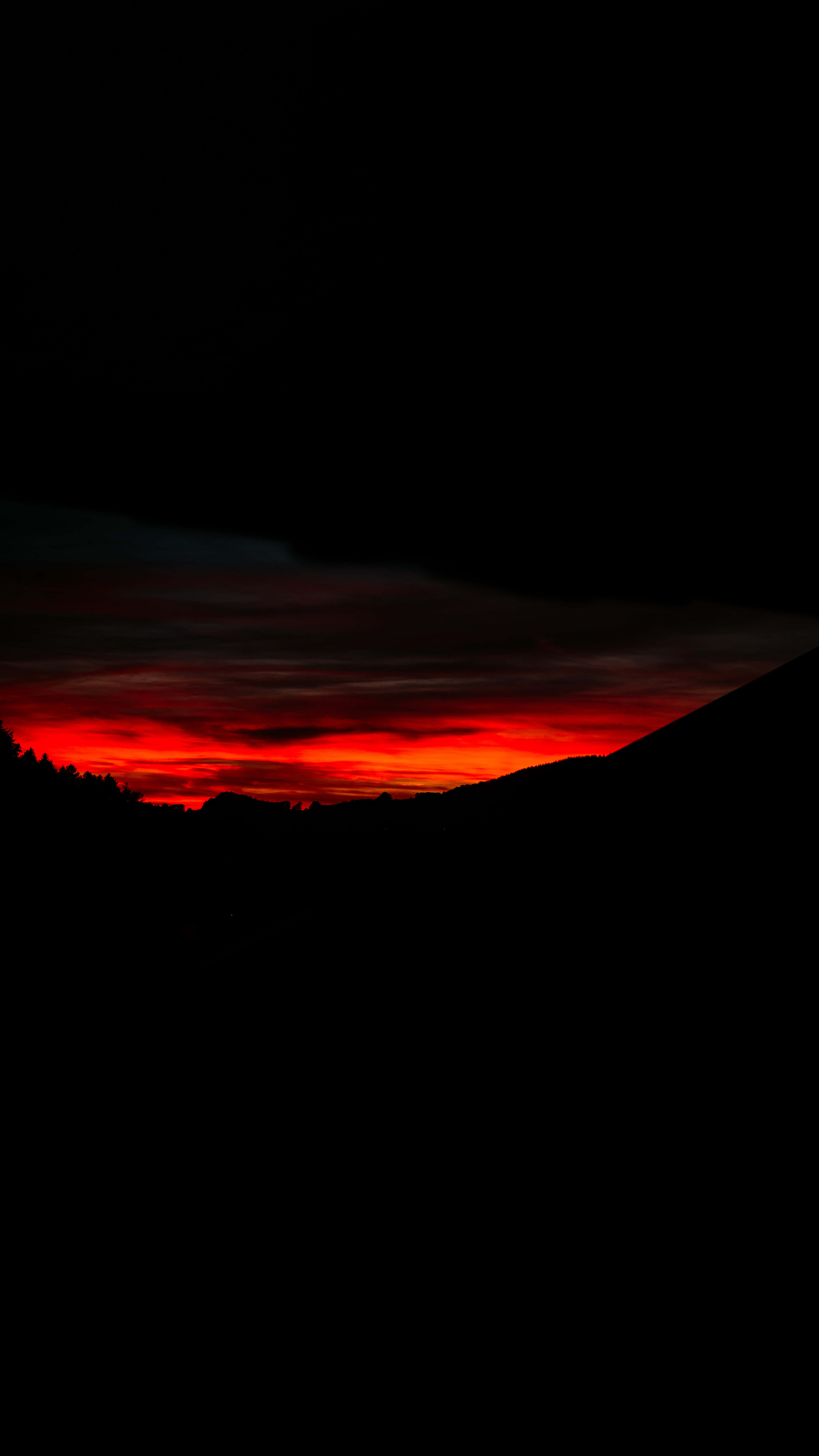 8K Ultra HD, Amoled, Red Sky, 8K Phone Wallpaper