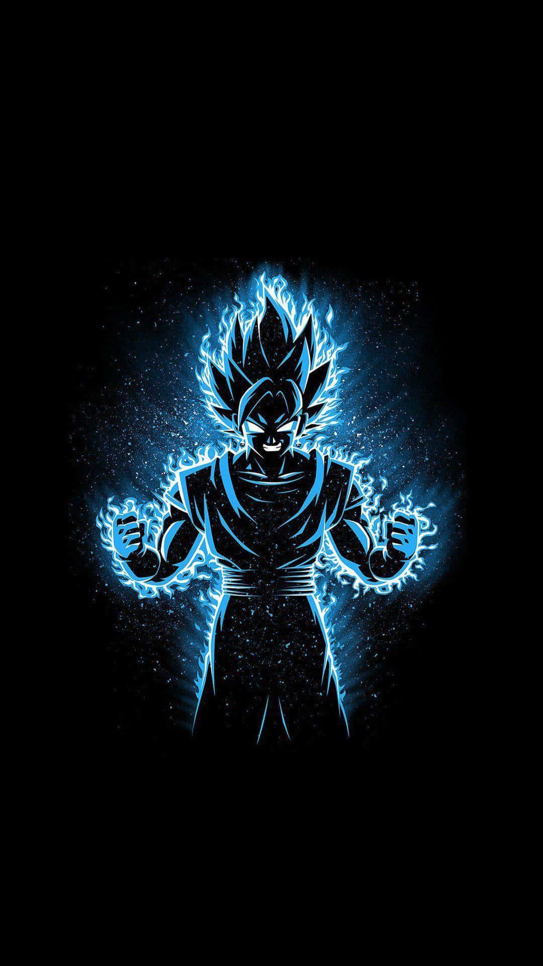 8K Ultra HD, AMOLED, glowing blue, Full HD Phone Wallpaper