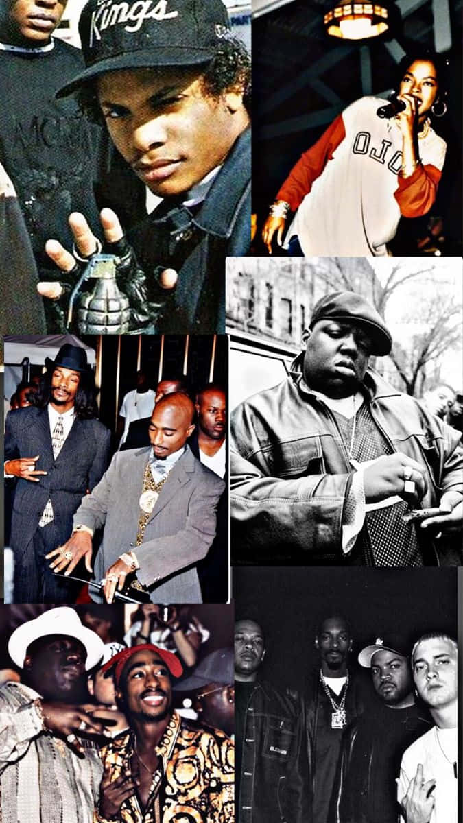 90s Hip Hop, 1990s, hip hop artists, SD Phone Wallpaper
