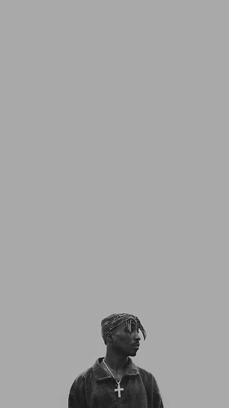 black and white portrait, young man with braids, cross necklace, HD Phone Wallpaper