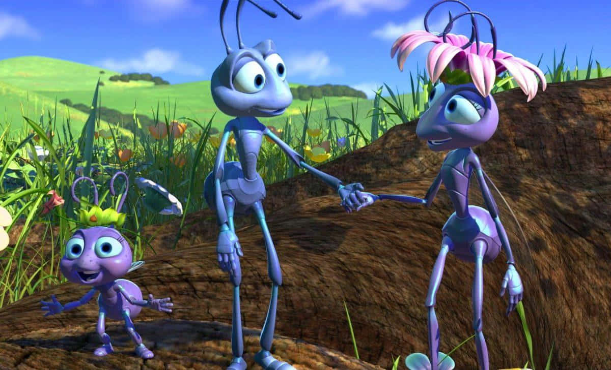 A Bugs Life, ants, flower crowns, SD Desktop Wallpaper