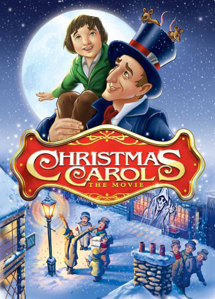 A Christmas Carol, animated, top hat, SD Phone Wallpaper