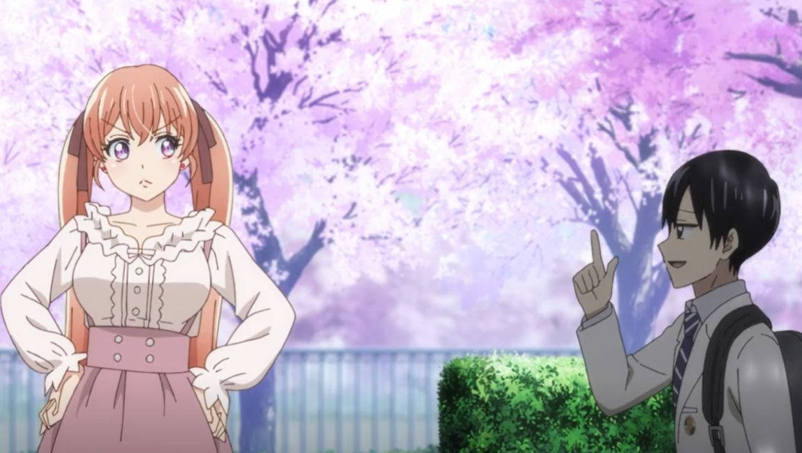 A Couple Of Cuckoos, cherry blossoms, pink cherry blossoms, SD Desktop Wallpaper