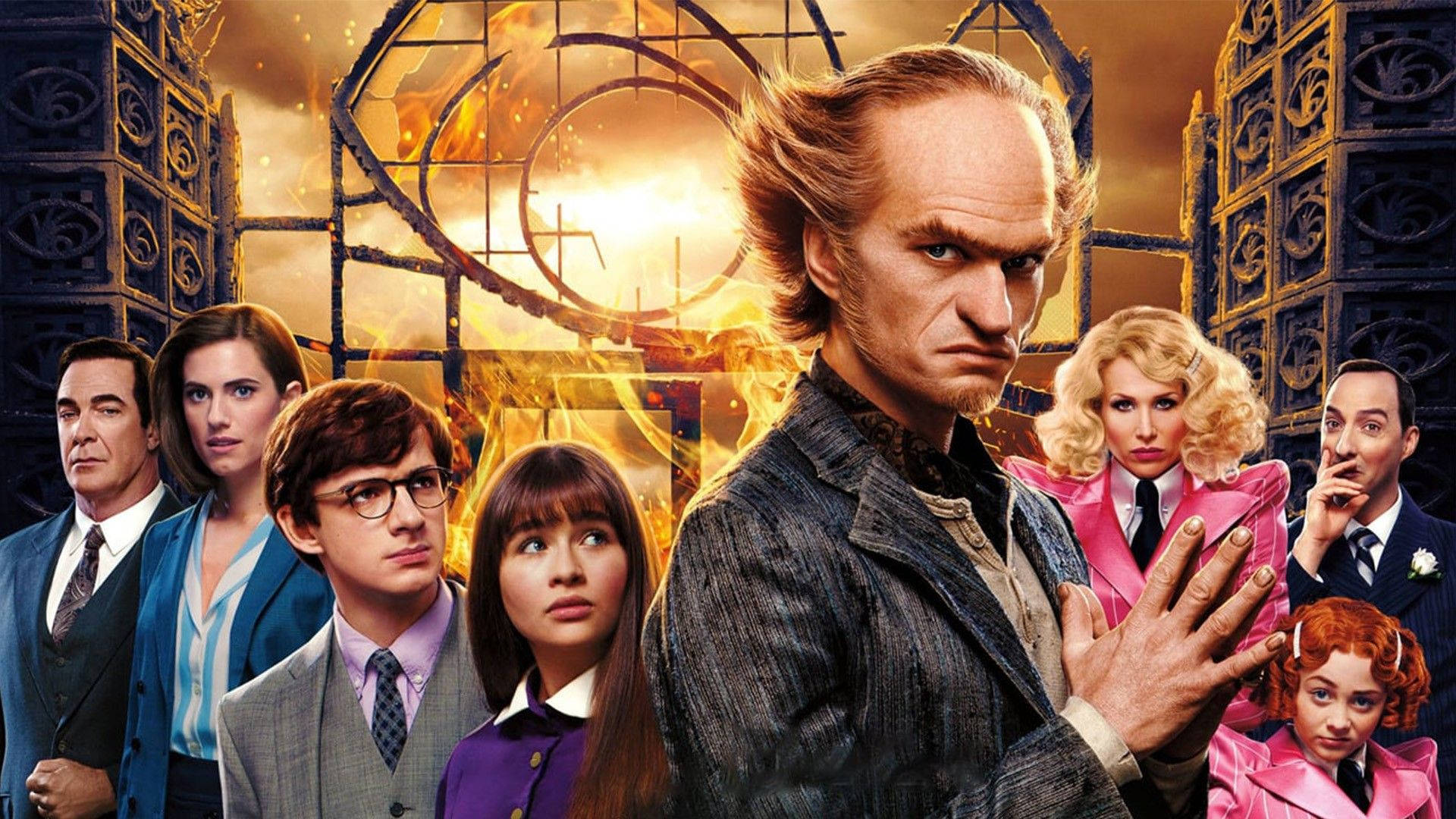 A Series Of Unfortunate Events, villain, wild hair, Full HD Desktop Wallpaper