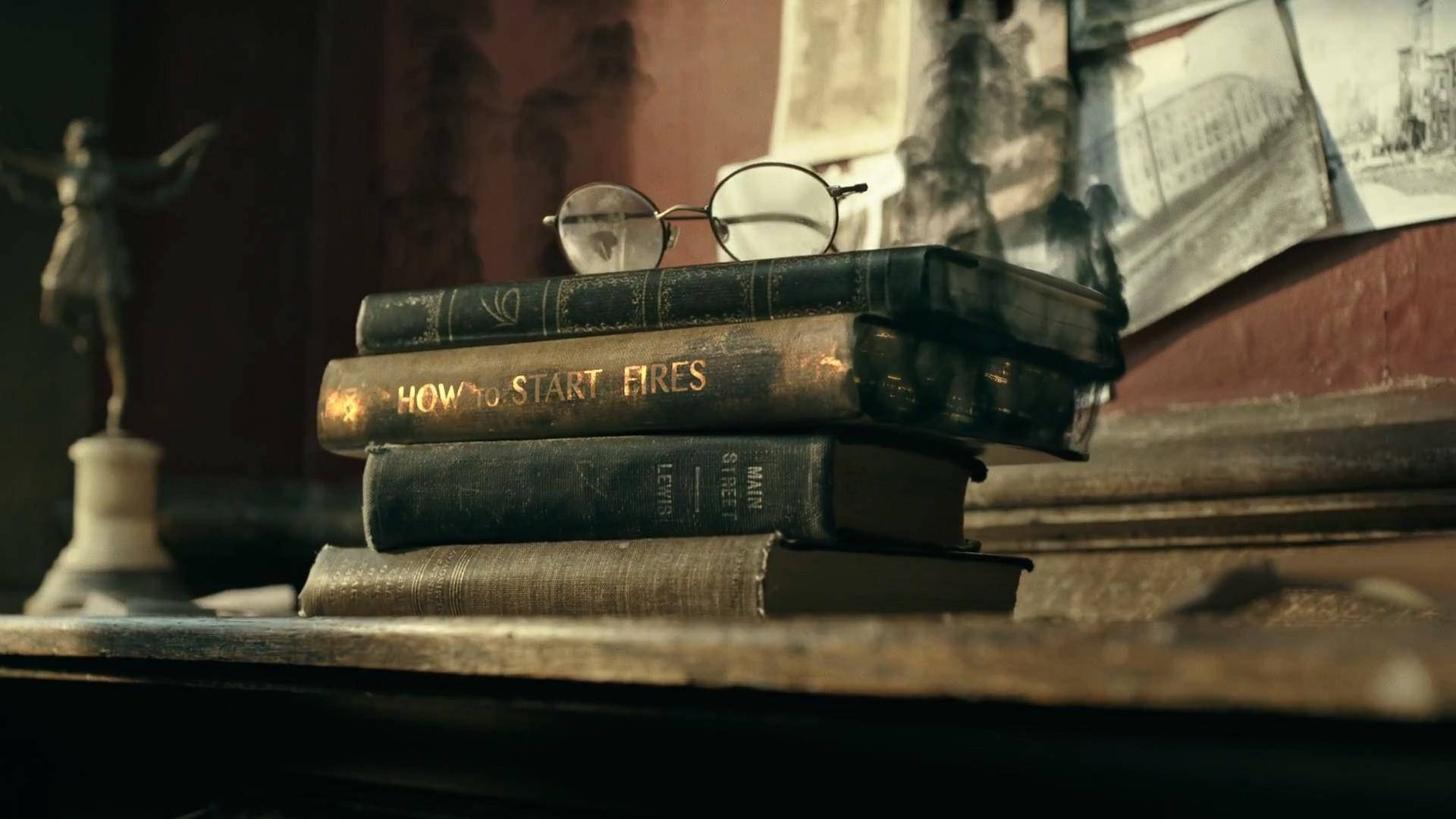 A series of unfortunate events, books, glasses, Full HD Desktop Wallpaper