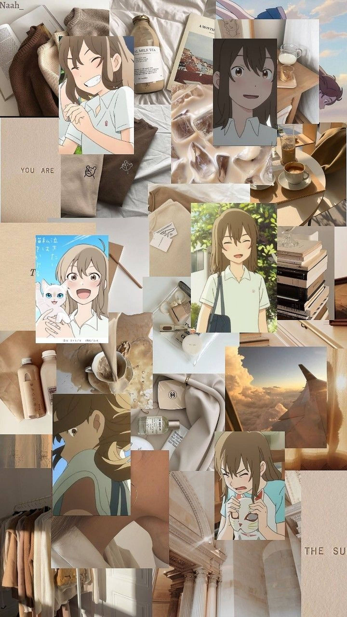 A Whisker Away, anime girl illustrations, cozy lifestyle photos, 2K Phone Wallpaper
