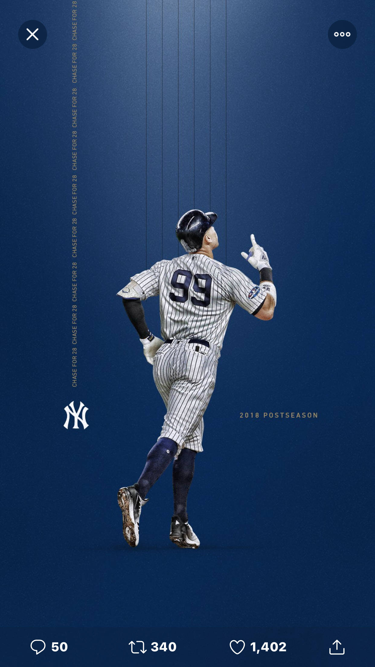 Aaron Judge, pinstripe uniform, number 99, Full HD Phone Wallpaper