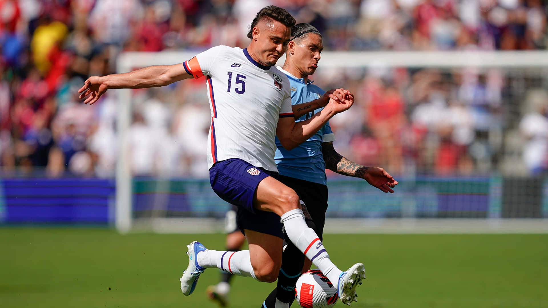 Aaron Long, American Athlete, 2022 Friendly Match, Full HD Desktop Wallpaper