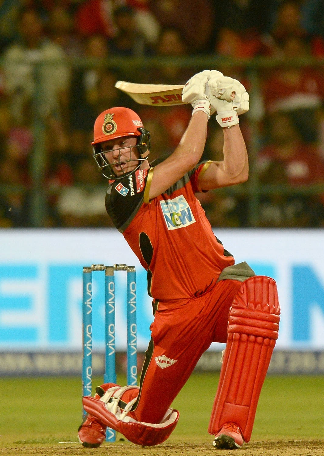 AB de Villiers, RCB Gear, night match, HD Phone Wallpaper