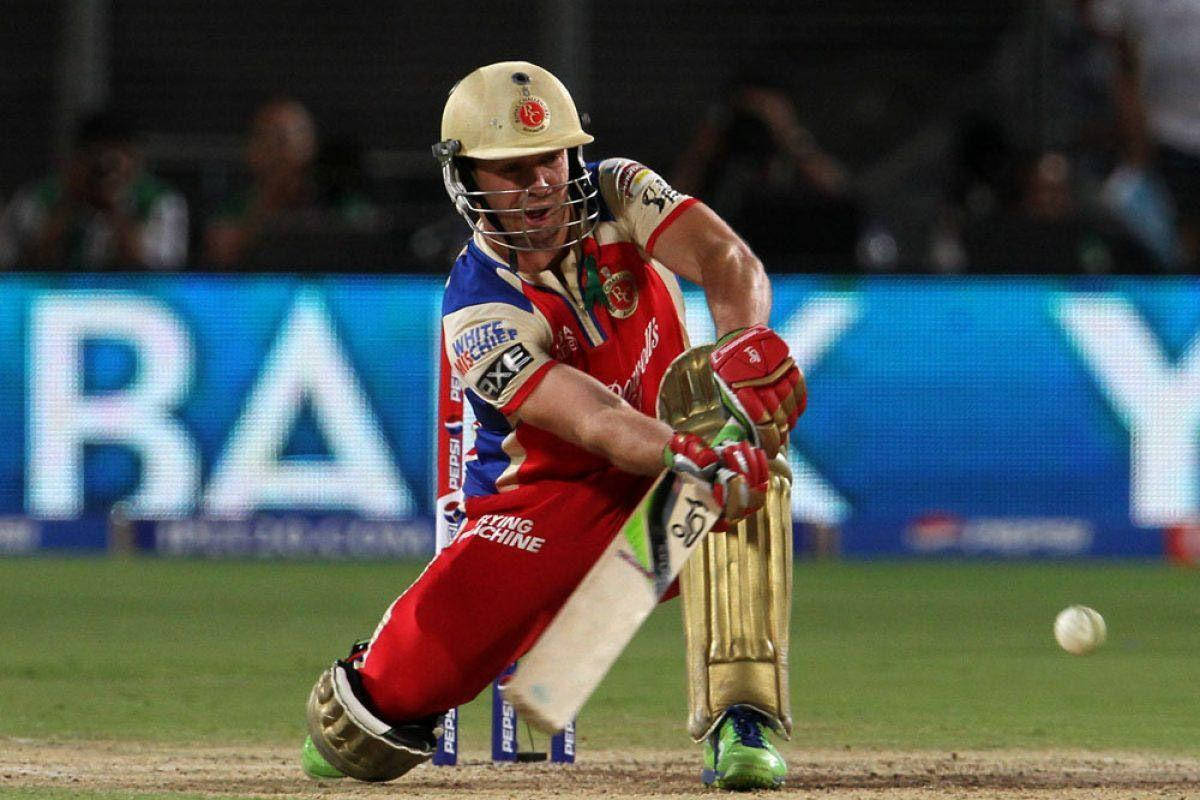 Ab De Villiers, cricket player, red and blue uniform, SD Desktop Wallpaper
