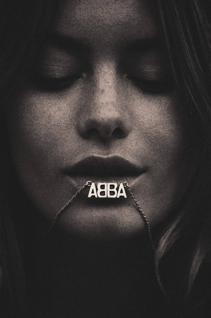 ABBA, necklace, chain necklace, SD Phone Wallpaper