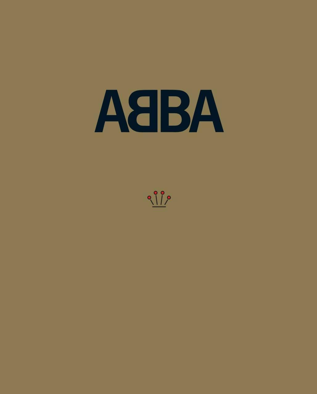 ABBA, crown logo, black, HD Phone Wallpaper