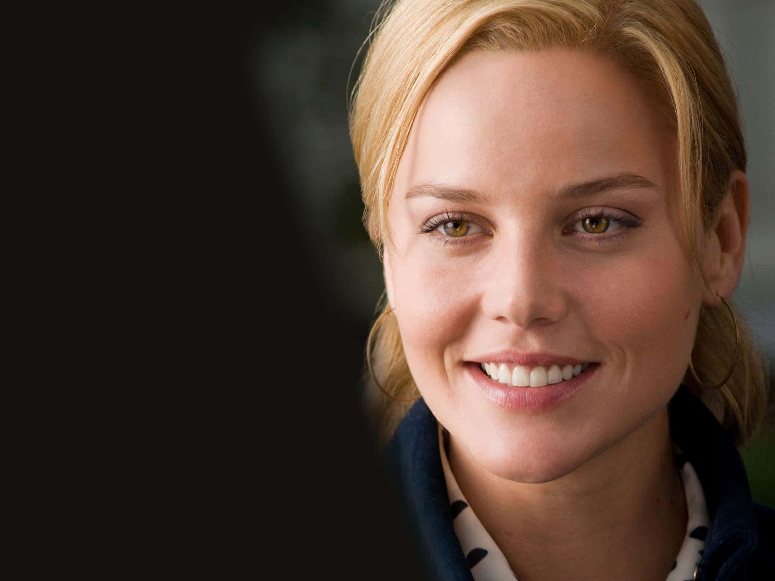 Abbie Cornish, blonde woman, warm brown eyes, 2K Desktop Wallpaper