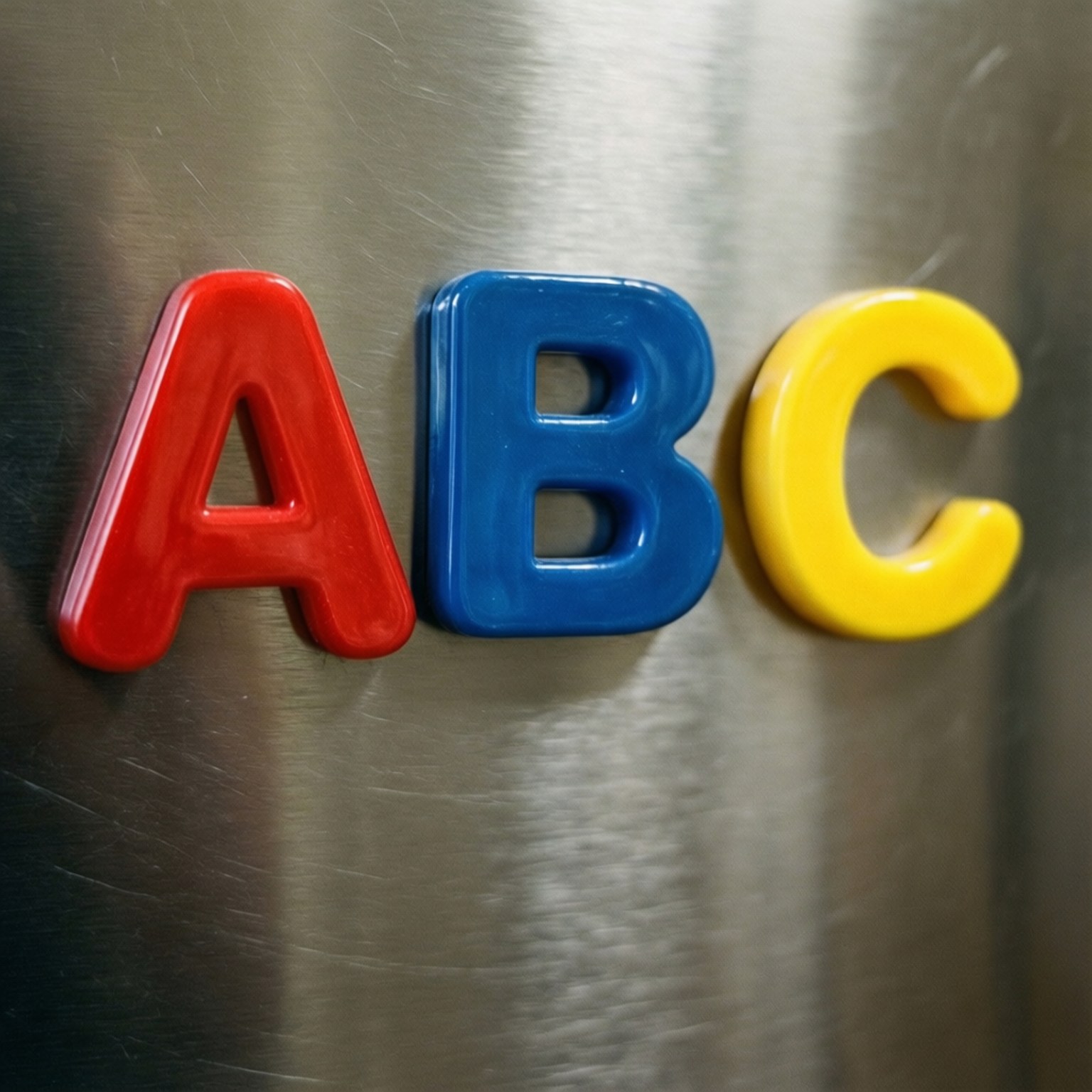 ABC letters, red, blue, HD Desktop Wallpaper