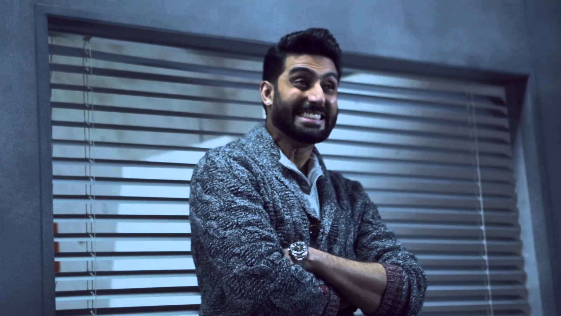 Abhishek Bachchan, beard, arms crossed, Full HD Desktop Wallpaper