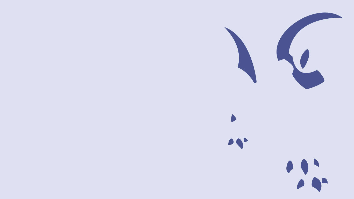 Absol, dark blue, curved shapes, HD Desktop Wallpaper